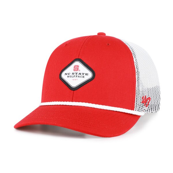 Red/White Adjustable Tuskin Trucker